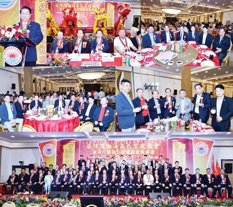 上圖本會林榮輝理事長嘉賓致詞。