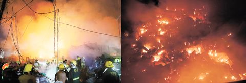 馬尼拉王城內卡比爾多街與安達街路口的第655號描籠涯貧民窟發生火災，截至昨日下午5點28分，火警級別已提升至第四級。火災地點正好是菲華歷史博物館的後面。該博物館在網上發表通知，今日閉館一日進行清理和安全檢查，所幸館藏和大樓並無大礙。