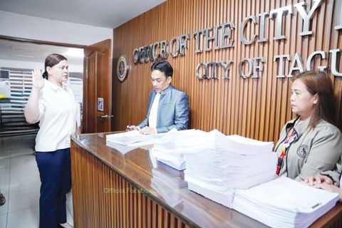 副總統莎拉·杜特地向沓義市檢察官辦公室對拉米爾·馬德里亞加提出作偽證控告。