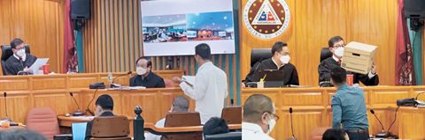 4月24日，污點證人、前公造部副部長羅伯托·貝爾納多作證稱，他於2024年12月和2025年3月親自將2.5億披索的承諾費或政府項目付款的一部分交付給前參議員黎未惹。