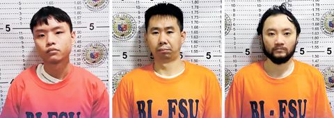 左起為姜寅、李創、王維信（以上皆譯音）。