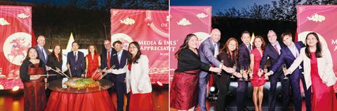 出席慶典的Okada