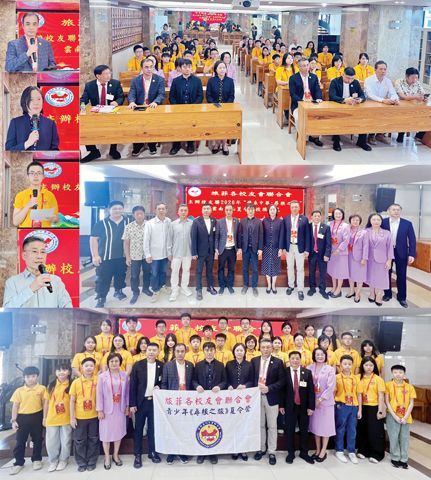 圖一，夏令營總領隊施永嘉主席。