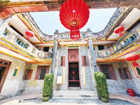 (圖片說明:瓊海蔡家宅)