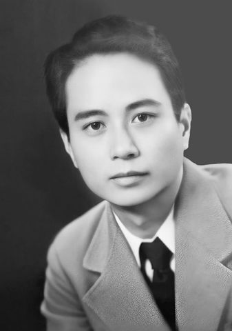 堂姑父吳靜邦在新加坡期間的照片。